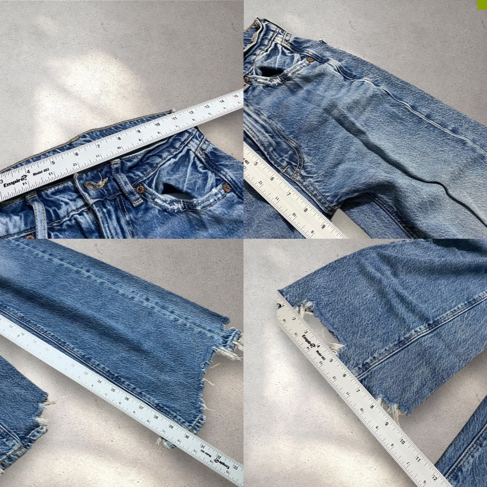 American Eagle Outfitters Super High Rise Baggy Wide Leg Jeans - Picture 7 of 7